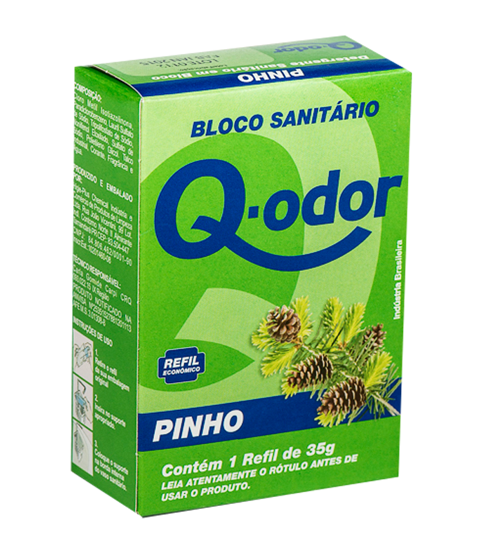 REFIL BLOCO SANITÁRIO Q-ODOR PINHO