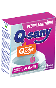 PEDRA SANITÁRIA Q-SANY FLORAL